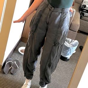 Urban Outfitters Grey Cargo Balloon Pants
